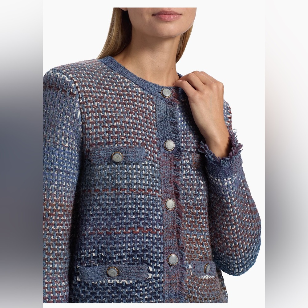 Veronica Beard
Sariyah Cotton-Blend Knit Jacket